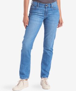 Charlton Mid Rise Slim Straight Jeans