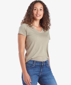 Fitted V-Neck Marcy Tee