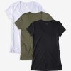 Fitted V-Neck Marcy 3-Pack