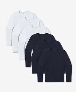 Long Sleeve Crew Tee Driggs 6-Pack