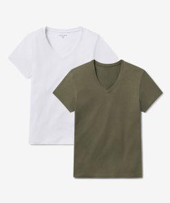 Classic V-Neck Marcy Tee 2-Pack