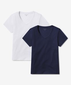 Classic V-Neck Marcy Tee 2-Pack