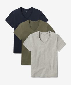 Classic V-Neck Marcy Tee 3-Pack