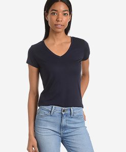 Fitted V-Neck Marcy Tee
