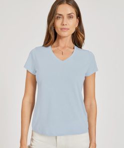 Fitted V-Neck Marcy Tee