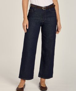 Gilmore High Rise Cropped Straight Leg Jeans
