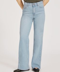 Hubert High Rise Wide Leg Jeans