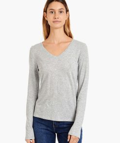 Long Sleeve V-Neck Tee Marcy