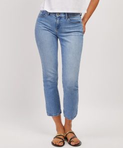 Hubert Mid Rise Slim Straight Jeans