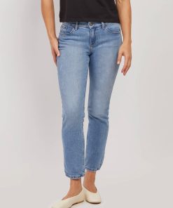 Hubert Mid Rise Slim Straight Jeans